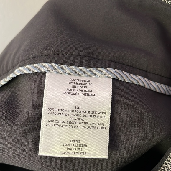 VERONICA BEARD Lebone Wool Tweed Loose Flared Pants in Gray Multi - Picture 10 of 13